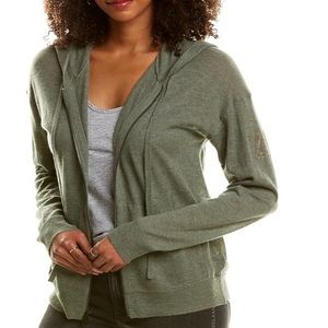 Zadig & Voltaire Cashmere Zip Hoodie NWT